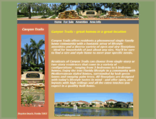Tablet Screenshot of canyontrailsboynton.com